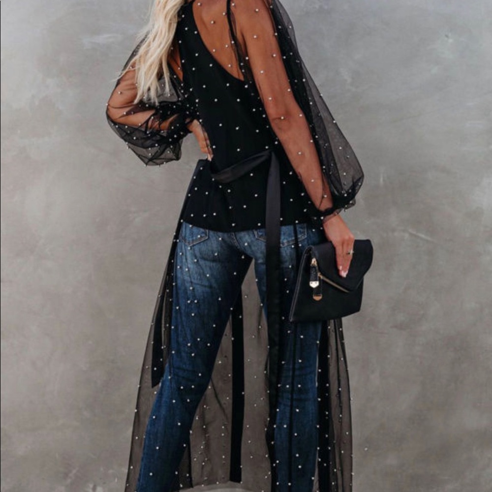 Fancy Tulle Duster